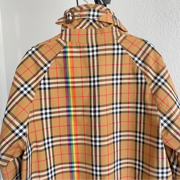 Burberry Check Trench Coat - Picture 8 of 16